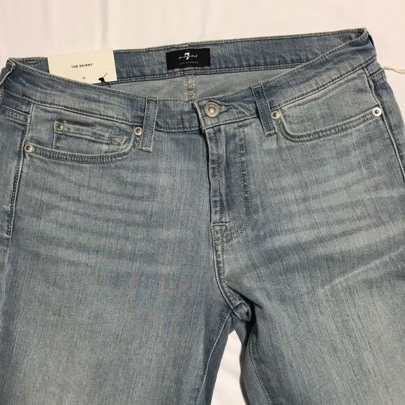 7 for all mankind NWT Skinny Jean size 30 - Picture 7 of 8
